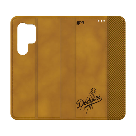 LA Dodgers Burn Folio Phone Case-0