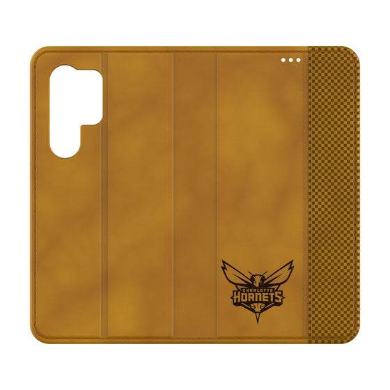 Charlotte Hornets Burn Folio Phone Case-0