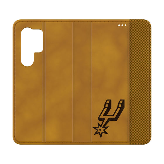 San Antonio Spurs Burn Folio Phone Case-0