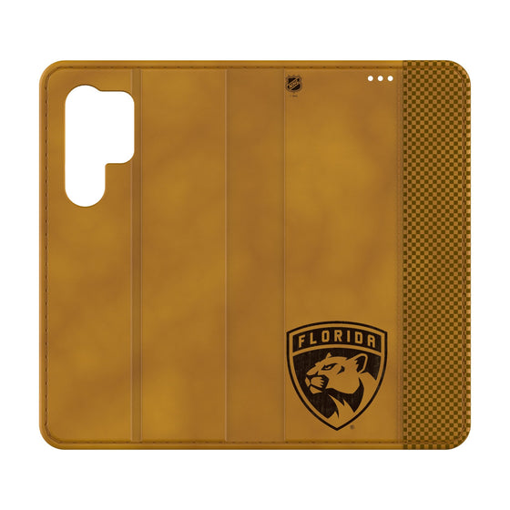 Florida Panthers Burn Folio Phone Case-0