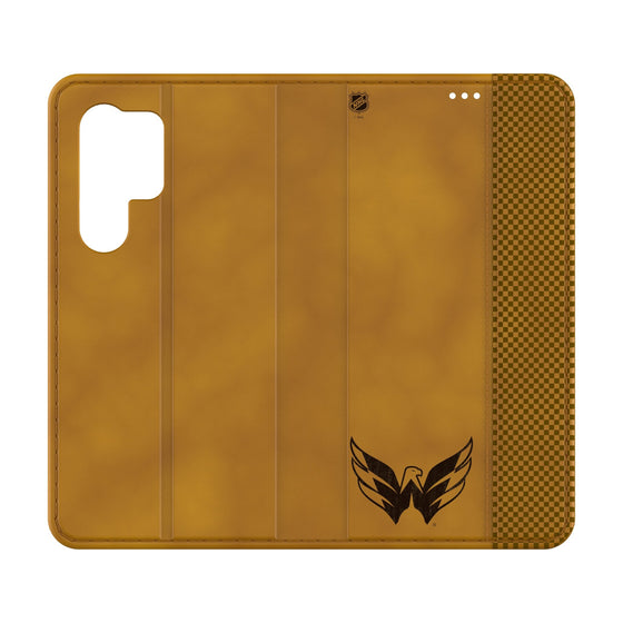 Washington Capitals Burn Folio Phone Case-0