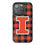 Illinois Fighting Illini Plaid Bling Phone Case-0