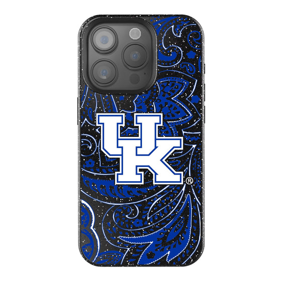 Kentucky Wildcats Paisley Bling Phone Case-0