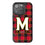 Maryland Terrapins Plaid Bling Phone Case-0