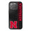 Nebraska Huskers N Sidebar Bling Phone Case-0