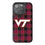 Virginia Tech Hokies Plaid Bling Phone Case-0