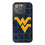 West Virginia Mountaineers Plaid Bling Phone Case-0