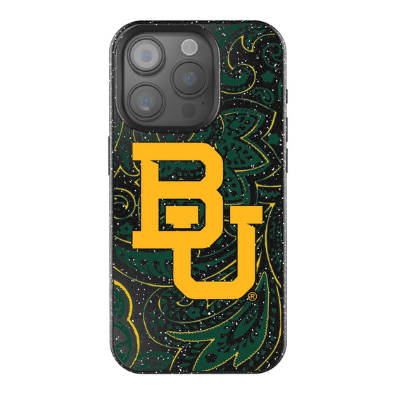 Baylor Bears Paisley Bling Phone Case-0