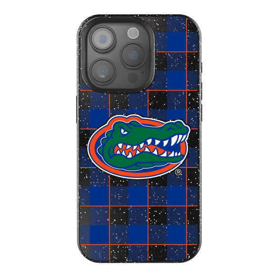 Florida Gators Plaid Bling Phone Case-0