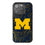 Michigan Wolverines Paisley Bling Phone Case-0