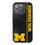 Michigan Wolverines Sidebar Bling Phone Case-0