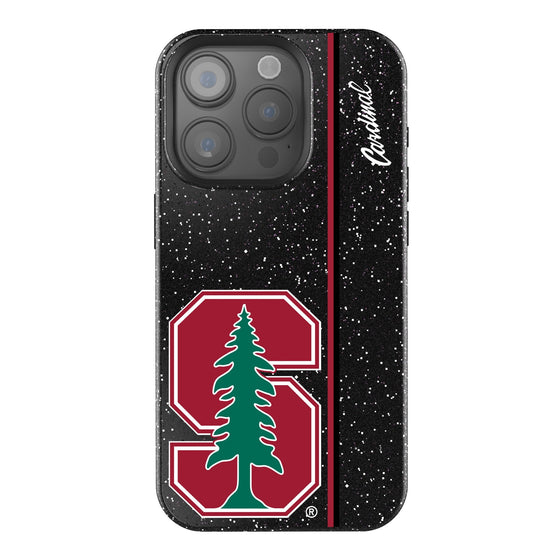 Stanford Cardinal Sidebar Bling Phone Case-0