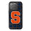 Syracuse Orange Plaid Bling Phone Case-0