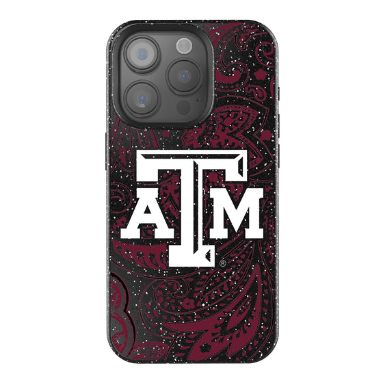 Texas A&M Aggies Paisley Bling Phone Case-0