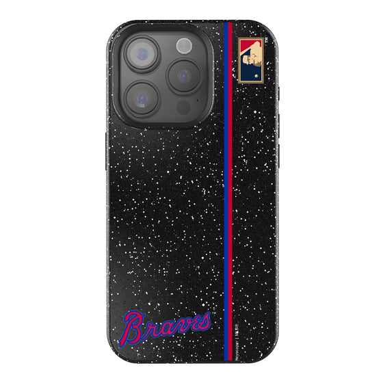 Atlanta Braves Home 2012 - Cooperstown Collection Sidebar Bling Phone Case-0