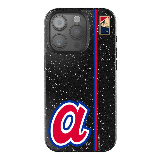 Atlanta Braves 1972-1980 - Cooperstown Collection Sidebar Bling Phone Case-0