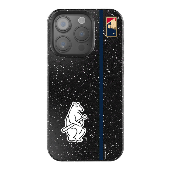 Chicago Cubs 1914 - Cooperstown Collection Sidebar Bling Phone Case-0