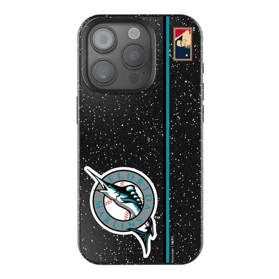 Miami Marlins 1993-2011 - Cooperstown Collection Sidebar Bling Phone Case-0