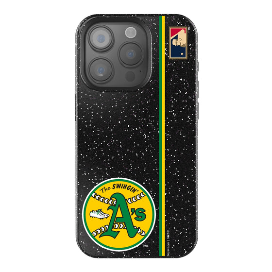 Oakland As 1971-1981 - Cooperstown Collection Sidebar Bling Phone Case-0