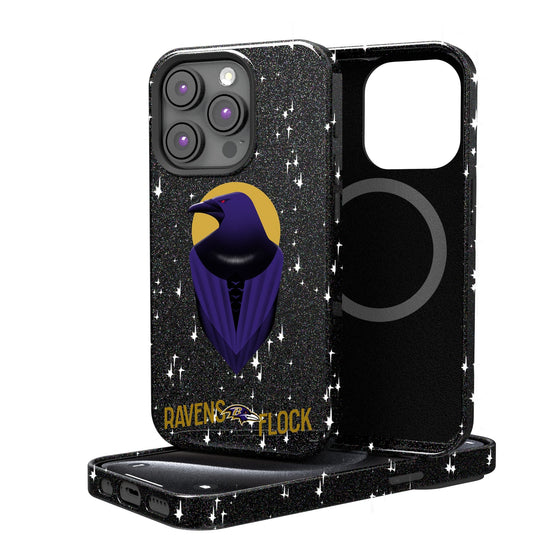 Baltimore Ravens 2024 Illustrated Limited Edition Bling Phone Case-0