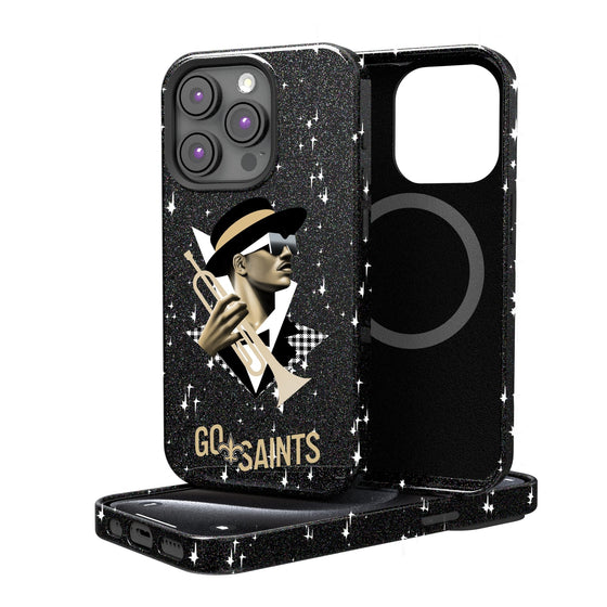 New Orleans Saints 2024 Illustrated Limited Edition Bling Phone Case-0