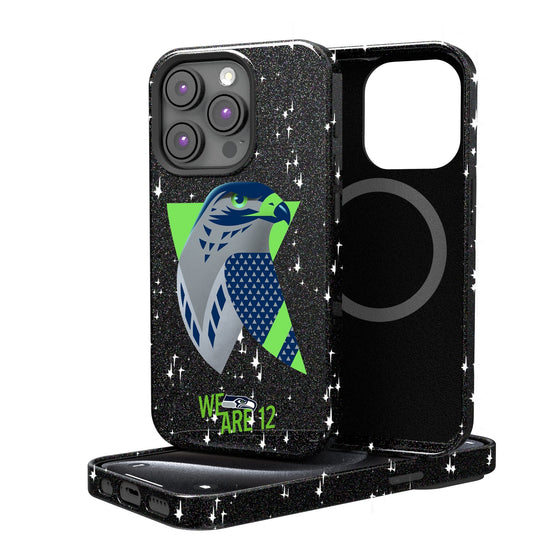 Seattle Seahawks 2024 Illustrated Limited Edition Bling Phone Case-0