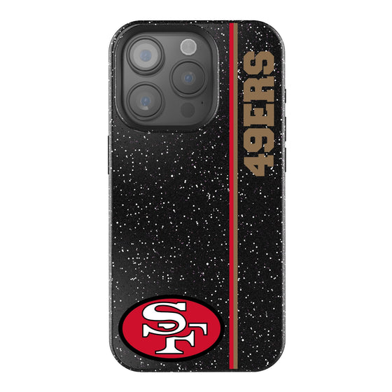 San Francisco 49ers Historic Collection Sidebar Bling Phone Case-0