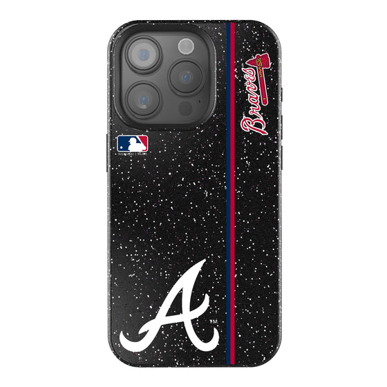 Atlanta Braves Sidebar Bling Phone Case-0