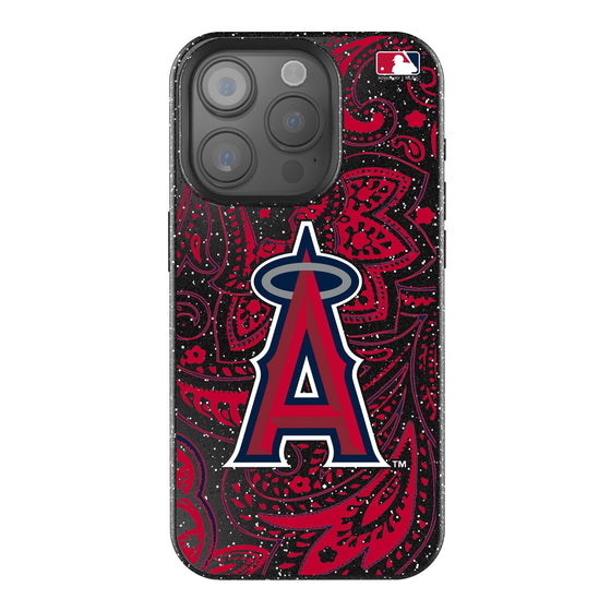 Los Angeles Angels Paisley Bling Phone Case-0