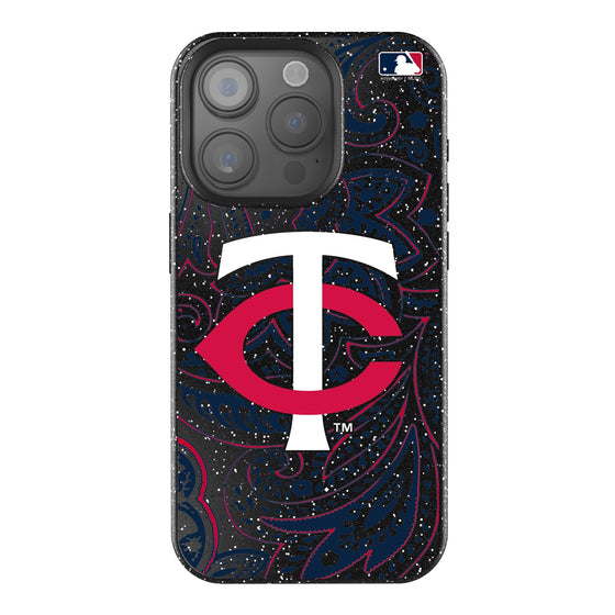 Minnesota Twins Paisley Bling Phone Case-0