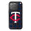 Minnesota Twins Plaid Bling Phone Case-0