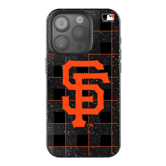 San Francisco Giants Plaid Bling Phone Case-0