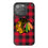 Chicago Blackhawks Plaid Bling Phone Case-0