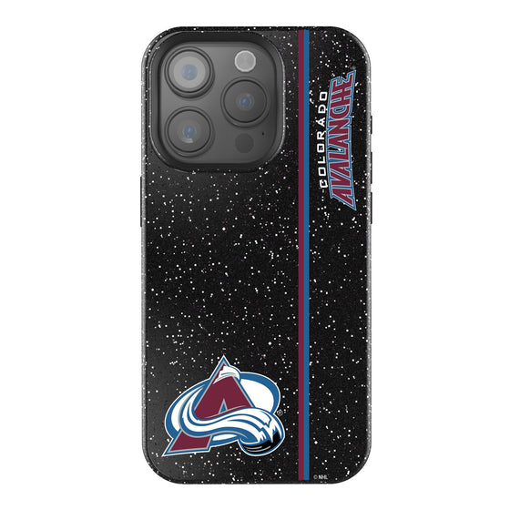 Colorado Avalanche Sidebar Bling Phone Case-0