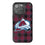 Colorado Avalanche Plaid Bling Phone Case-0