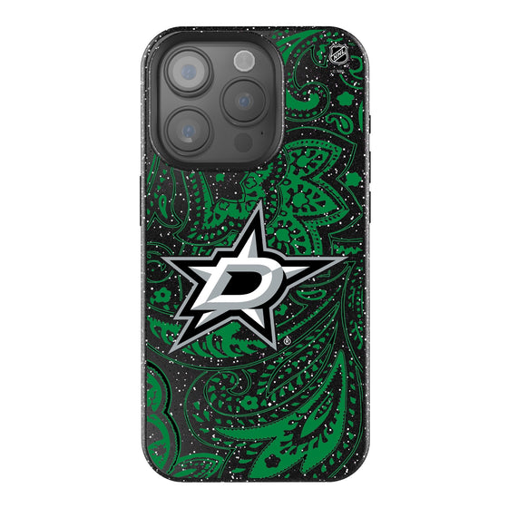 Dallas Stars Paisley Bling Phone Case-0