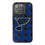 St. Louis Blues Plaid Bling Phone Case-0