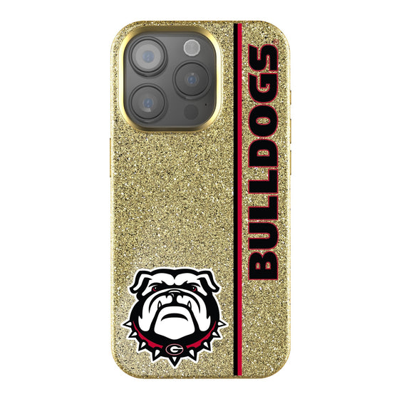 Georgia Bulldogs Sidebar Bling Phone Case-0