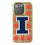 Illinois Fighting Illini Plaid Bling Phone Case-0