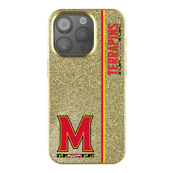 Maryland Terrapins Sidebar Bling Phone Case-0