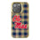 Mississippi Ole Miss Rebels Plaid Bling Phone Case-0