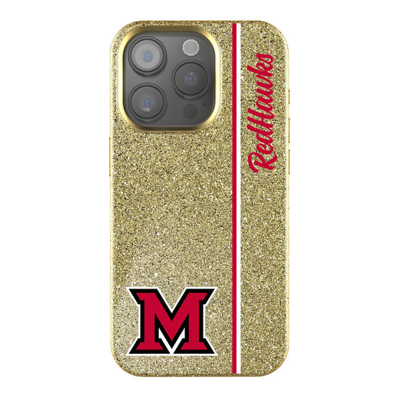 Miami RedHawks Sidebar Bling Phone Case-0