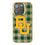 Baylor Bears Plaid Bling Phone Case-0