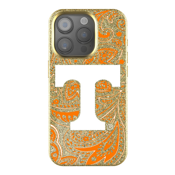 Tennessee Volunteers Paisley Bling Phone Case-0