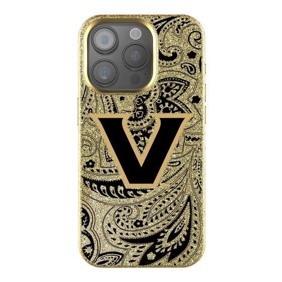 Vanderbilt Commodores Paisley Bling Phone Case-0