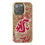 Washington State Cougars Paisley Bling Phone Case-0