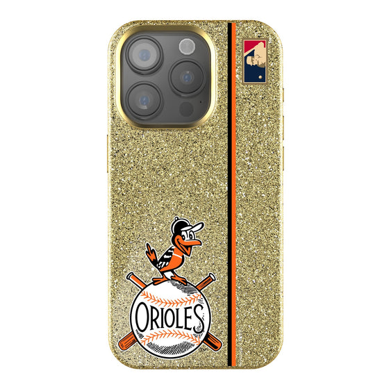 Baltimore Orioles 1954-1963 - Cooperstown Collection Sidebar Bling Phone Case-0