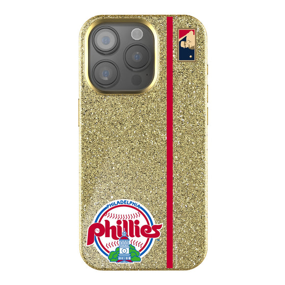 Philadelphia Phillies 1984-1991 - Cooperstown Collection Sidebar Bling Phone Case-0