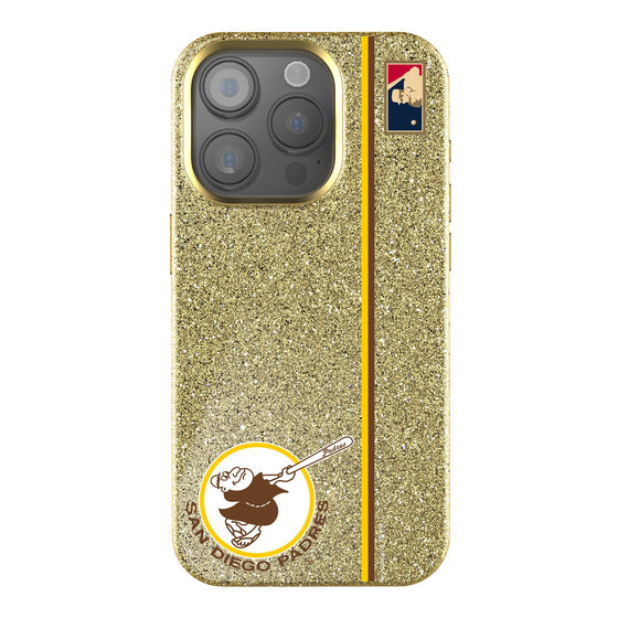 San Diego Padres 1969-1984 - Cooperstown Collection Sidebar Bling Phone Case-0