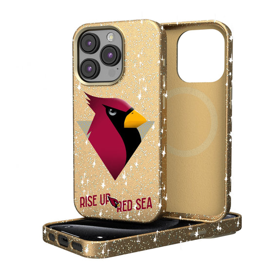 Arizona Cardinals 2024 Illustrated Limited Edition Bling Phone Case-0